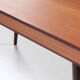 Teak minister's desk consisting of 3 drawers