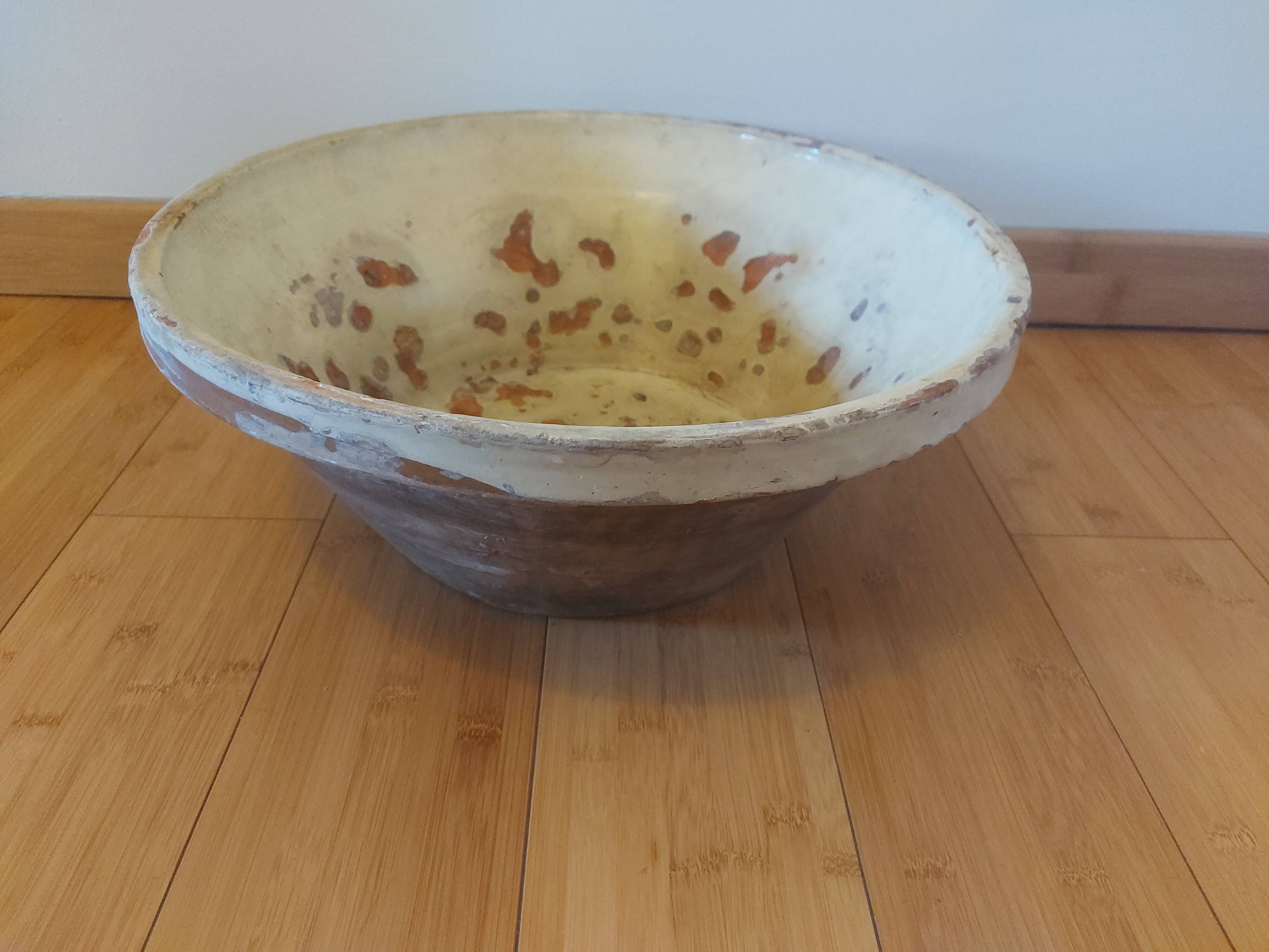 Provencal glazed terracotta tian