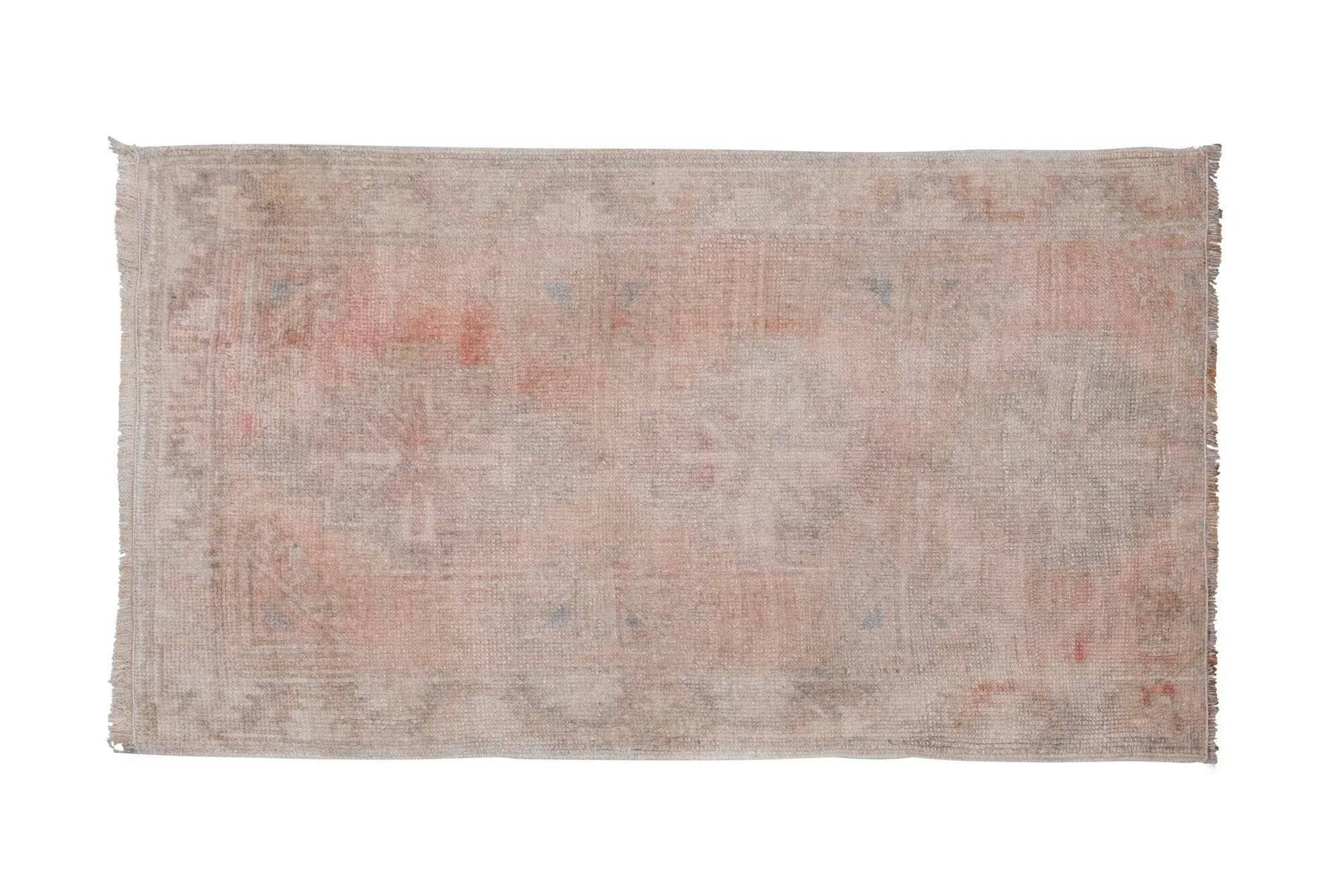Vintage handmade Turkish rug 53x91 cm