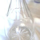 Large crystal carafe with a beautiful pointed stopper