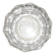 Solid crystal salad bowl