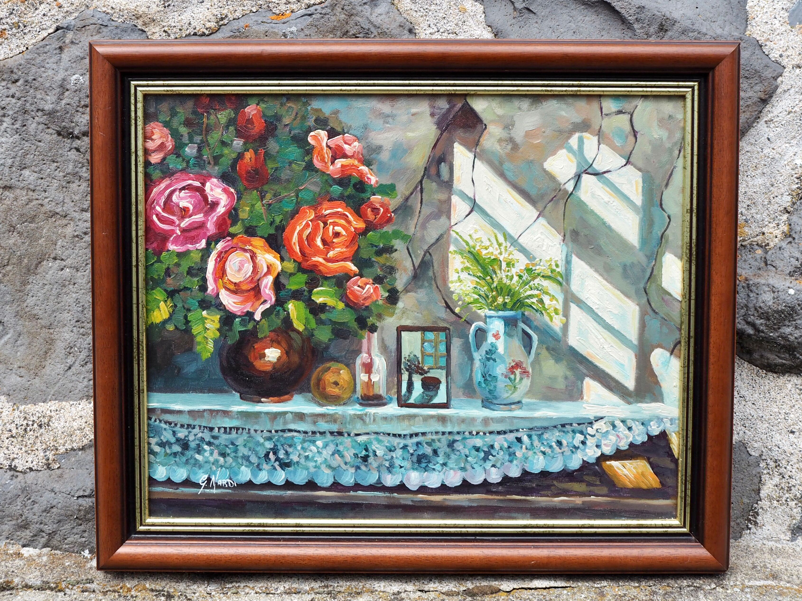 Old still life by G. Nardi