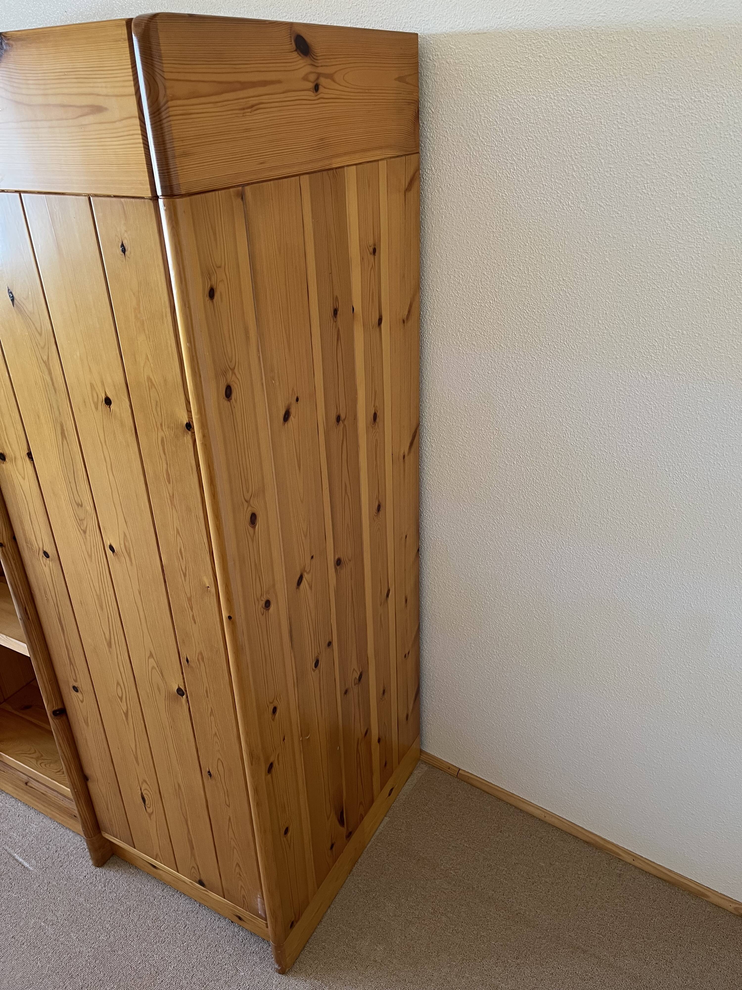 Teen bedroom solid wood Roche and Bobois 1980s