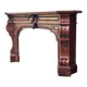 Napoleon III Fireplace in Red Griotte Marble Circa 1880