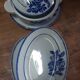Série de plats Badonviller Fleurs bleues
