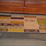 Table basse vintage Capron 1970 en céramique
