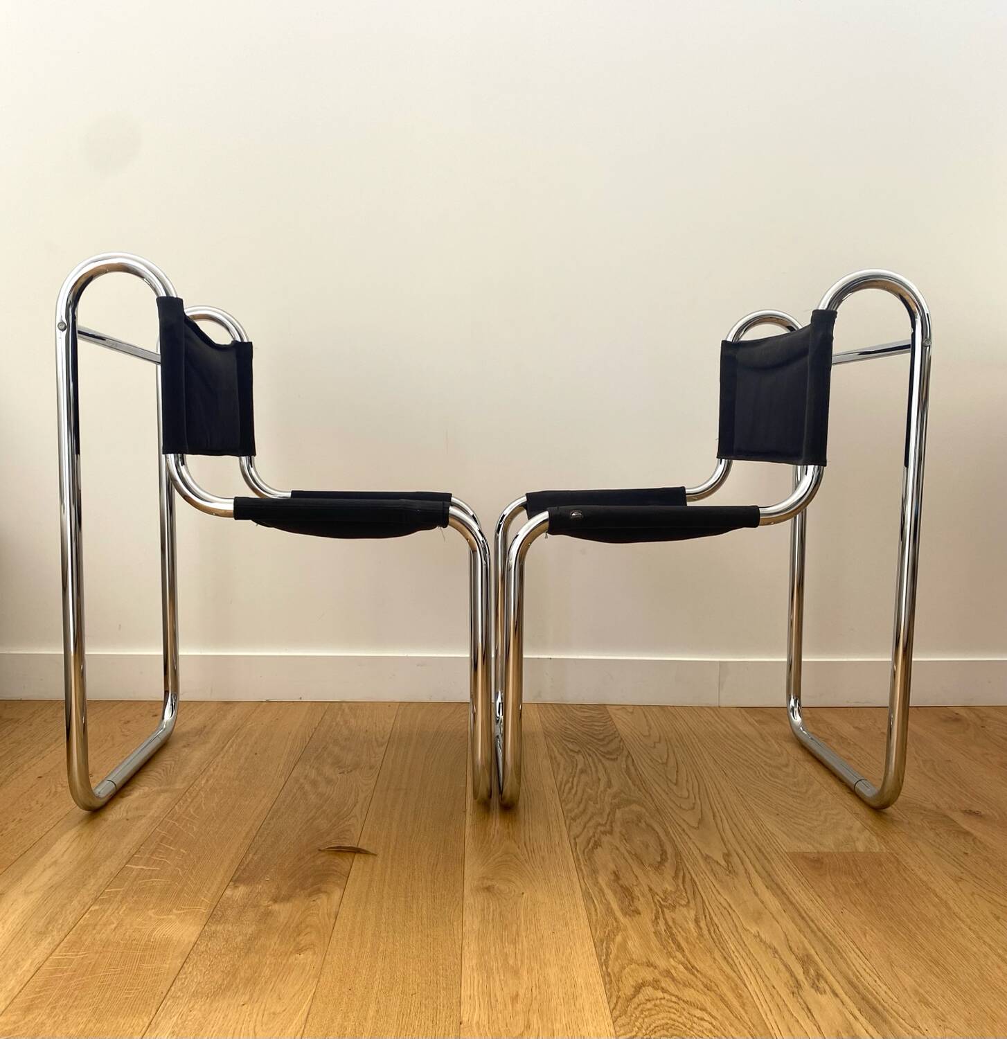 Paire de chaises Michel Hamon pour Prisunic