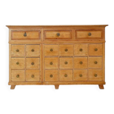 Meuble de mercerie vintage 18+3 tiroirs
