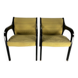 Mid-Century pair of Vivalda lounge chairs by Claudio Salocchi for Sormani. 1960s