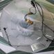 Art Deco coupe pendant light