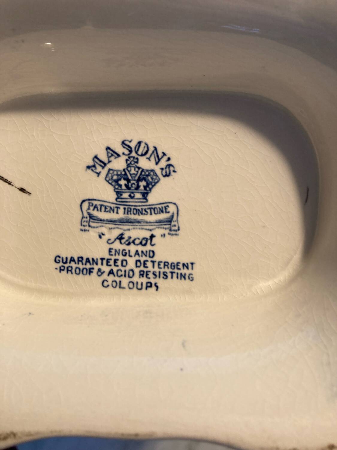 Mason's vegetable tureen