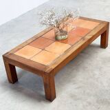 Table basse en orme Maison Regain