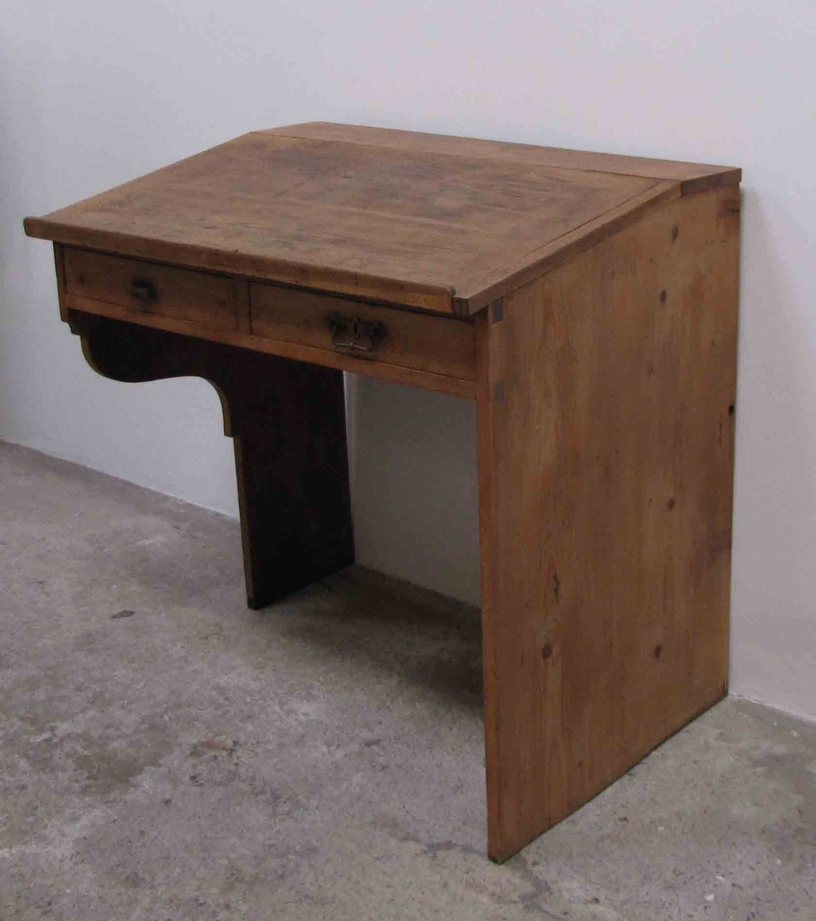 Counter desk with drawers