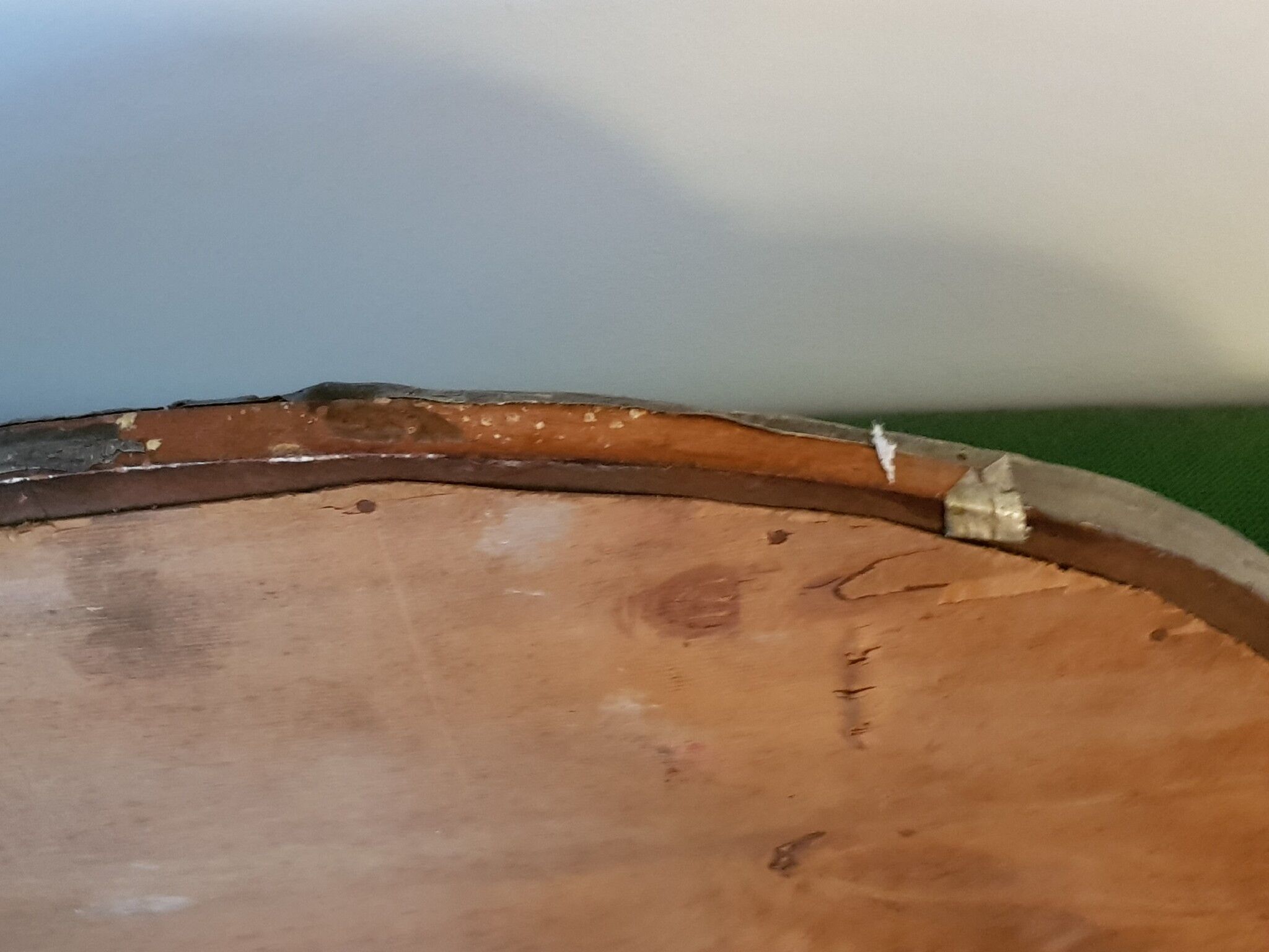 Mirror in tin period art nouveau 54x84cm