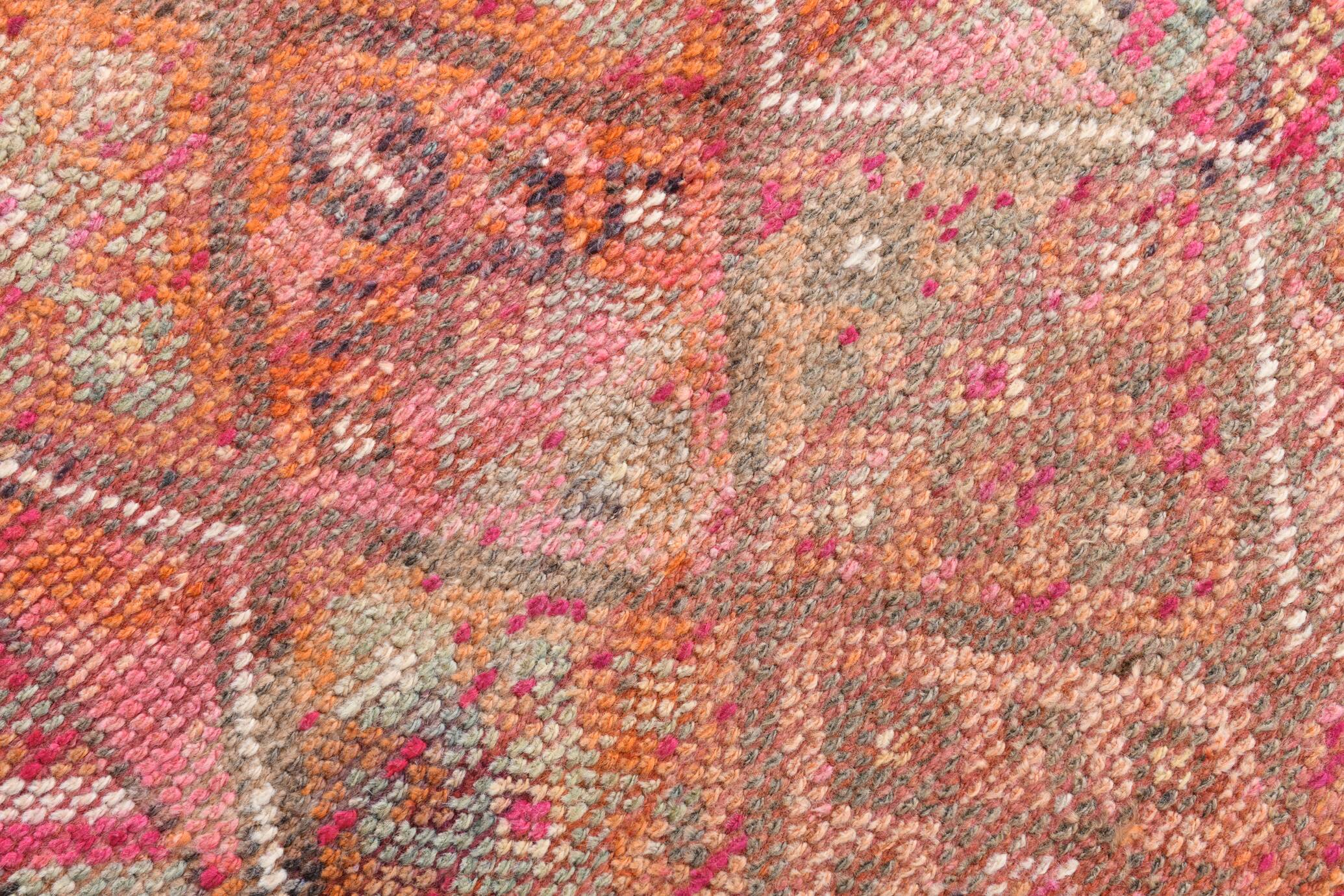 3x10 Rug For Hallway Orange Turkish Runner Rug, 81x296Cm SK 18378 FREE SHIPPING