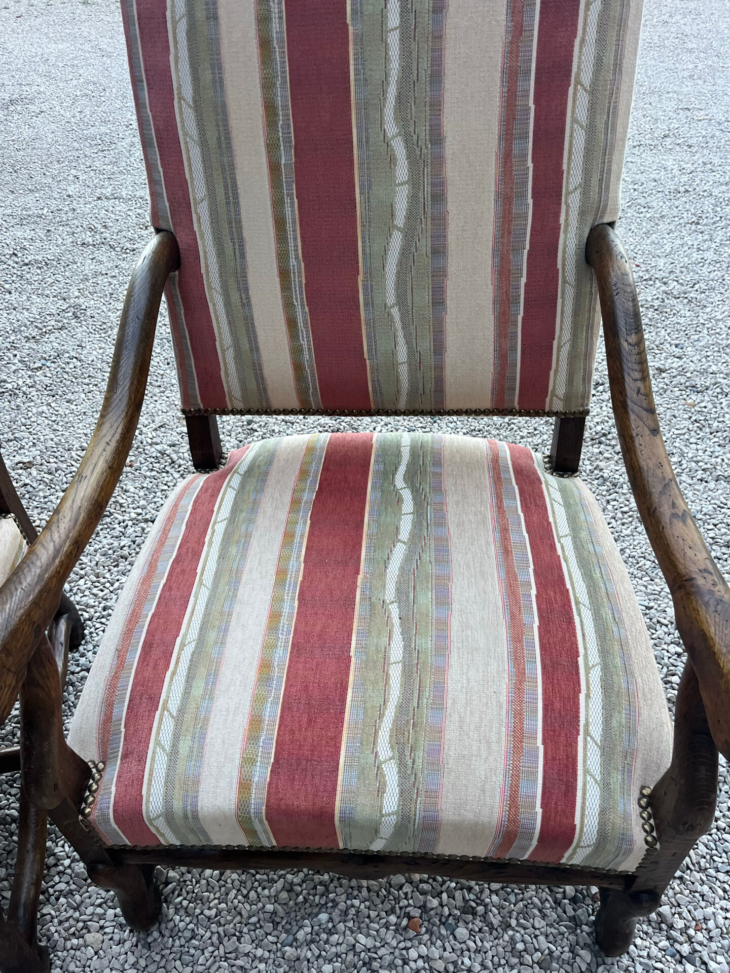 Set of 2 Louis XIV style armchairs