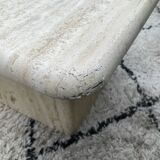Travertine coffee table, 1970s