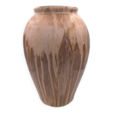 Grand vase en grès émaillé d'Albert Jacques – Saint-Amand-en-Puisaye