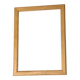 Old frame in light wood