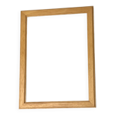 Old frame in light wood
