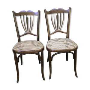 paire de chaises bistrot