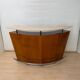 Mid-century bar in teak wood, metal and travertine, Italy, 1970