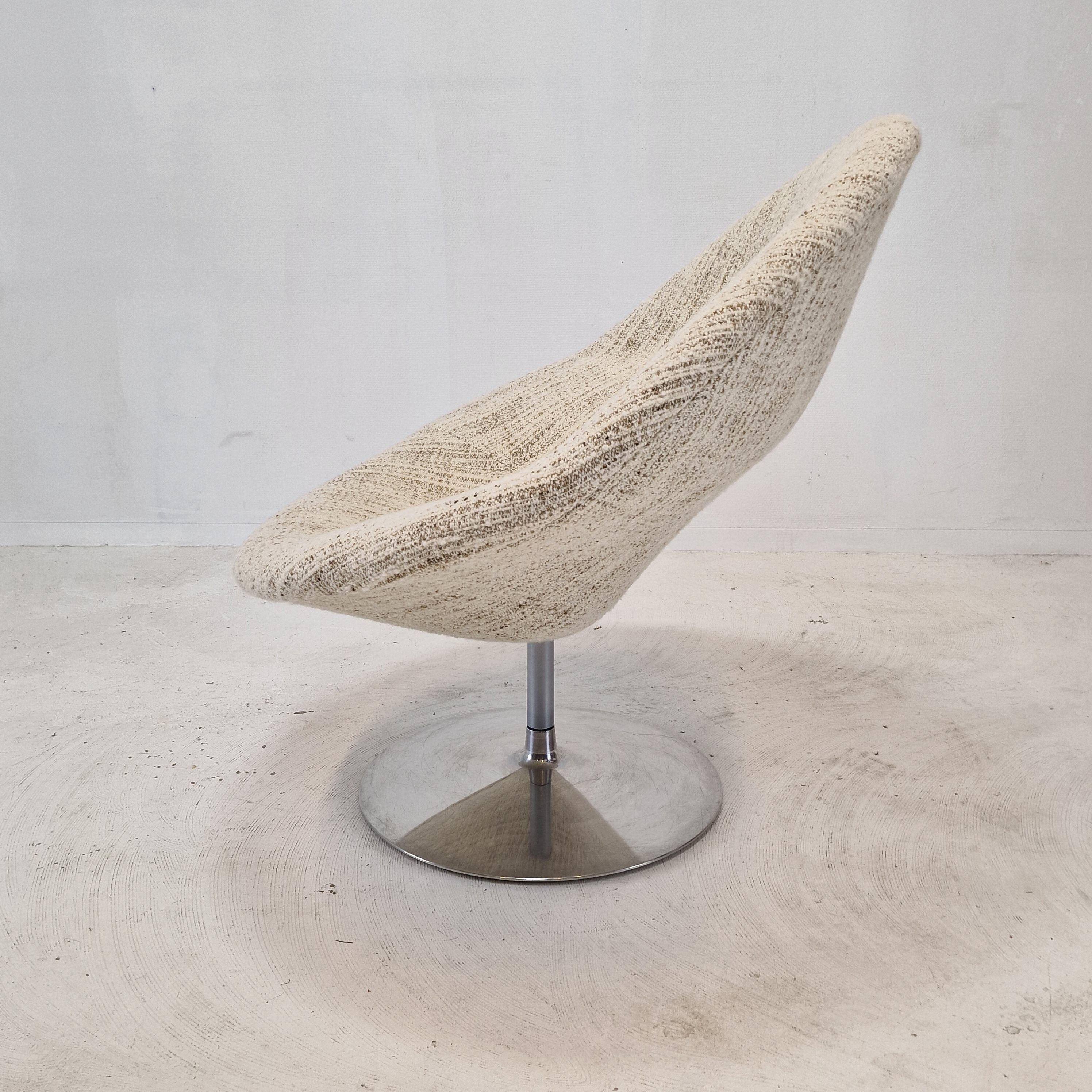 Big Globe Armchair with Ottoman by Pierre Paulin for Artifort, 1970s