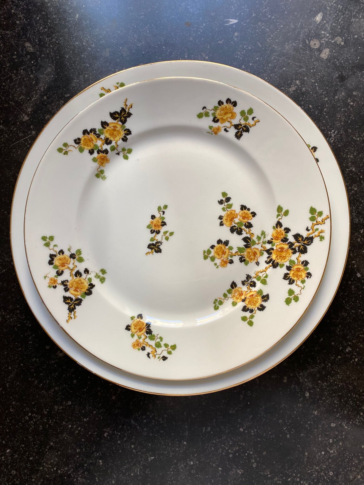 Dessert plate, F. Legrand & Cie, Limoges, circa 1920