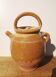 Gargoulette, glazed terracotta jug