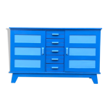 Buffet René Gabriel 1950 oak reconstruction