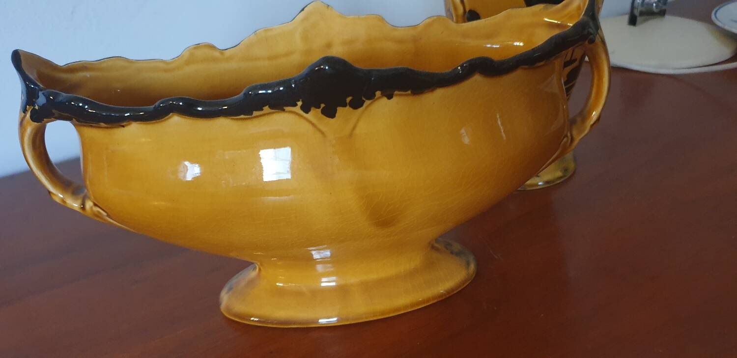 Duo of Orchies vases