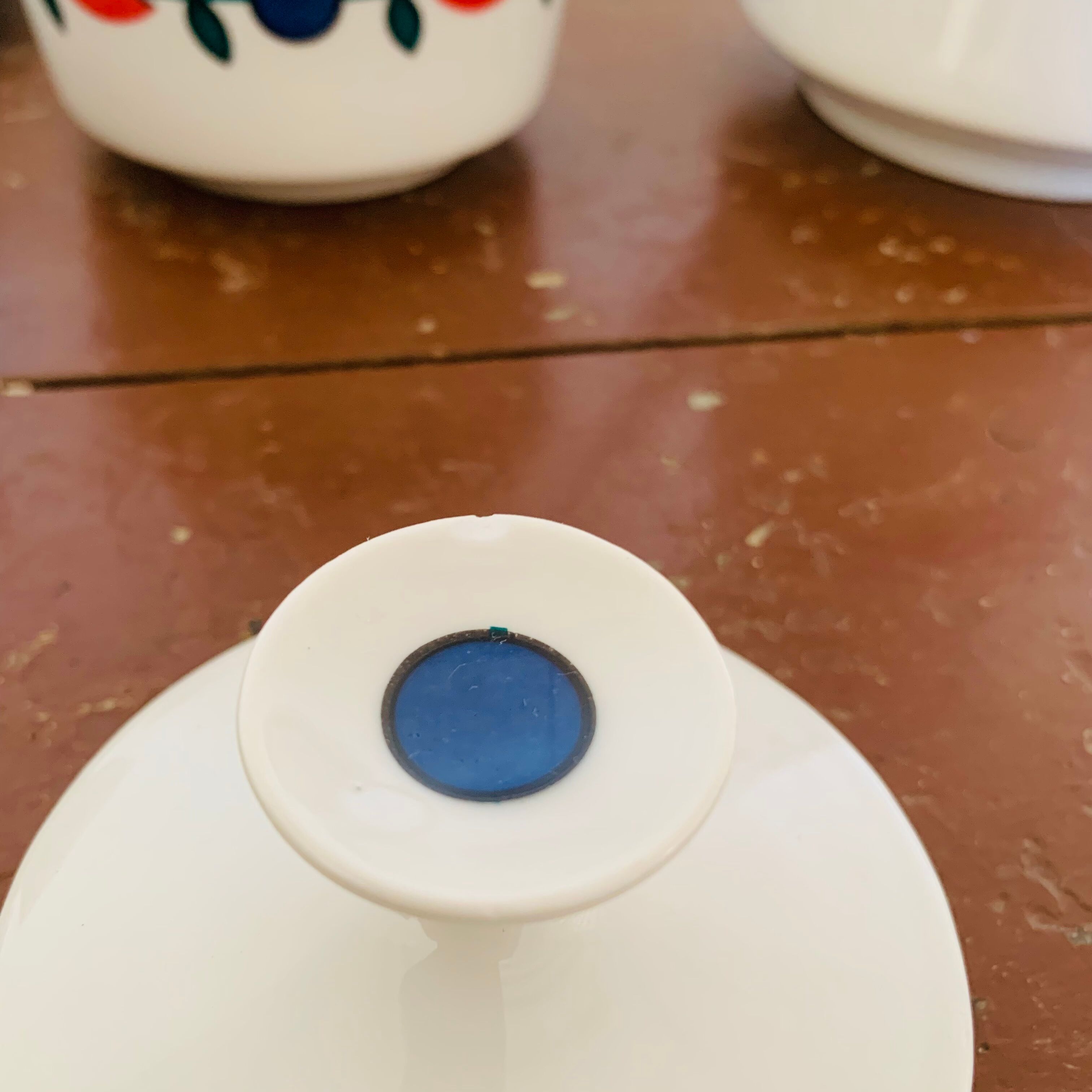 Vintage 1970s porcelain coffee set