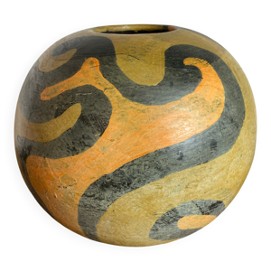 Grand vase  boule en