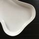 Plat a four blanc forme poire