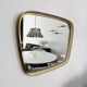 Brass Wall Mirror by Vereinigte Werkstätten München