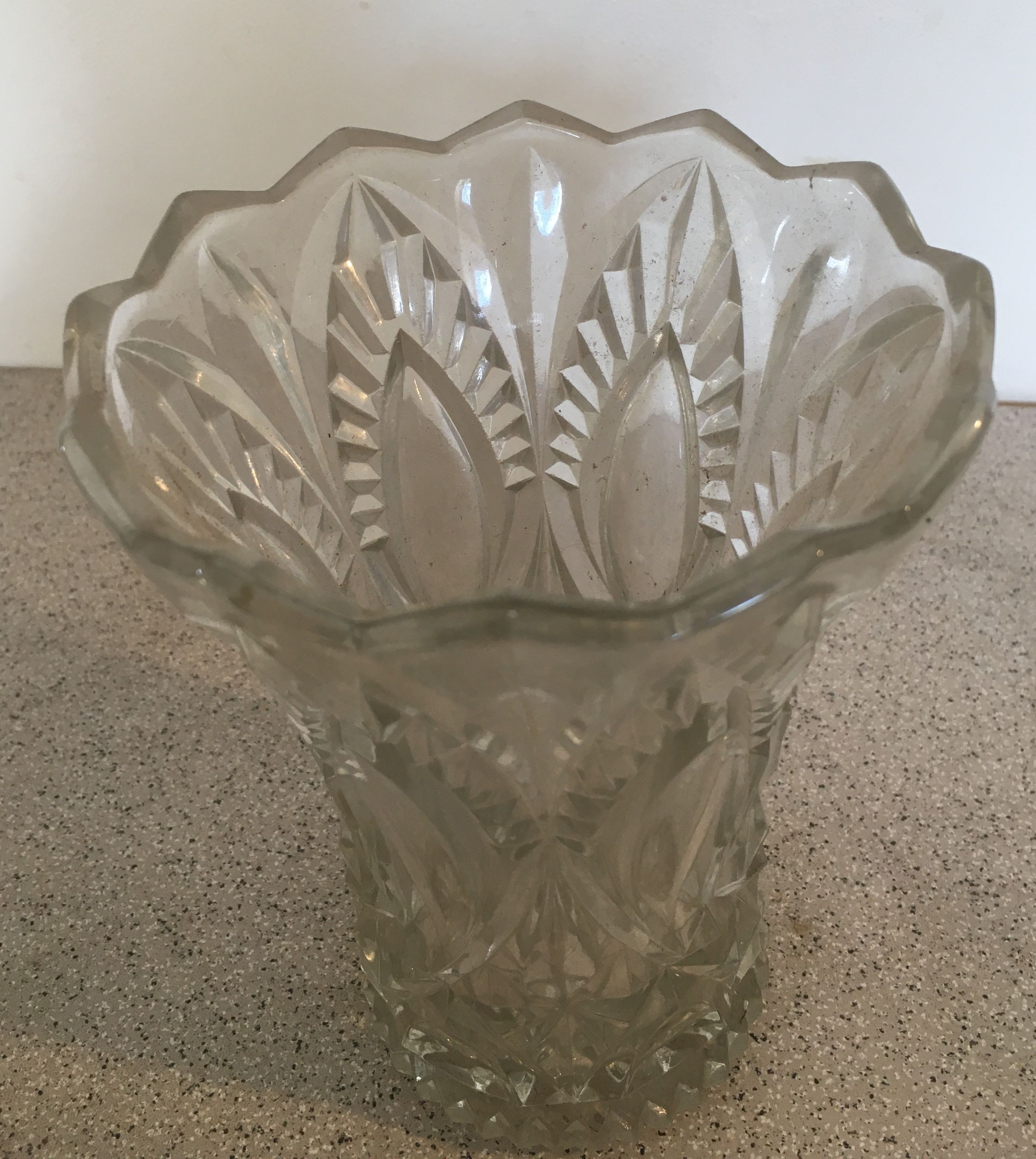 Glass vase