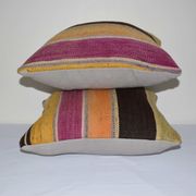 Vintage pillow store contemporary kilim turkish striped pillow covers, set of 2 ak619