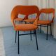 Design chairs Louis Paolozzi vintage 50s