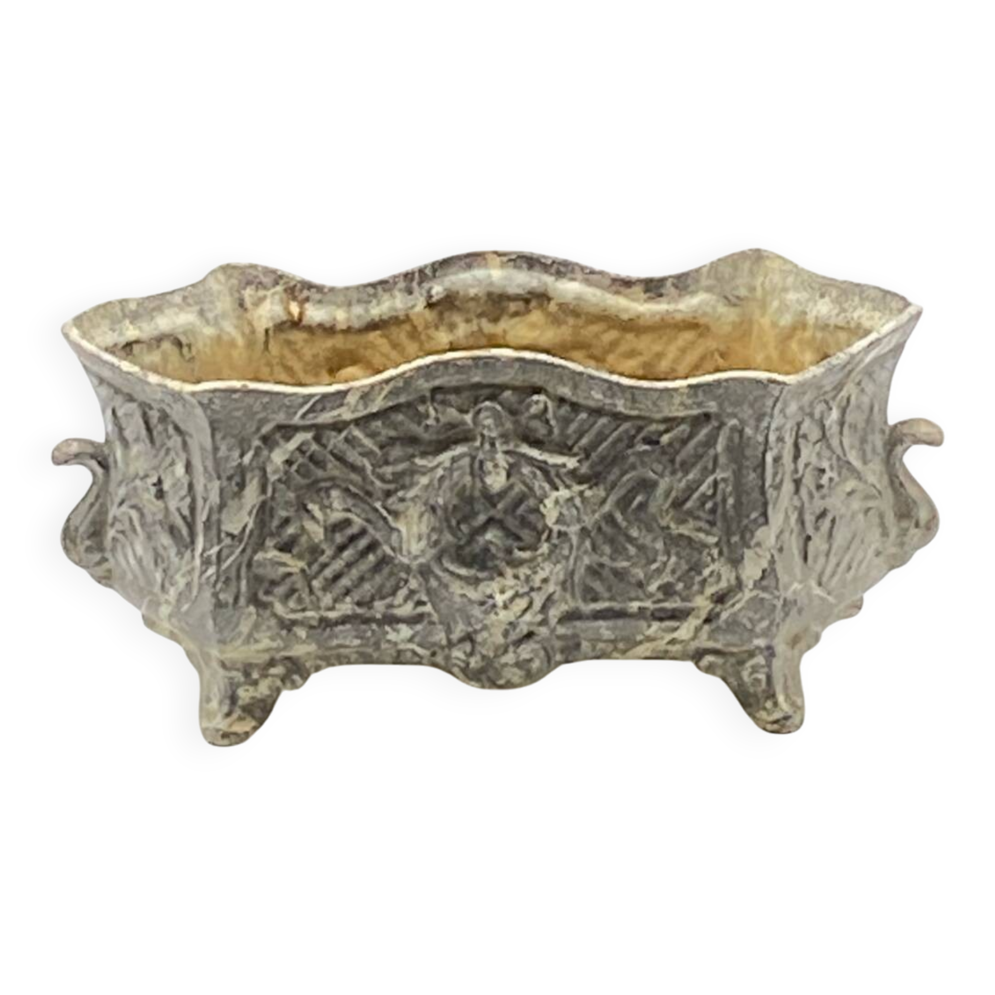 Antique cast iron planter / Medici style / garden / bourgeois house