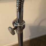 Lampadaire médical ou d’atelier des années 50-60 en métal chromé 