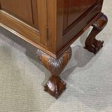 English enfilade from the early 20th century in mahogany.