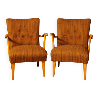 Pair of Danish armchairs from the early 50s and 60s