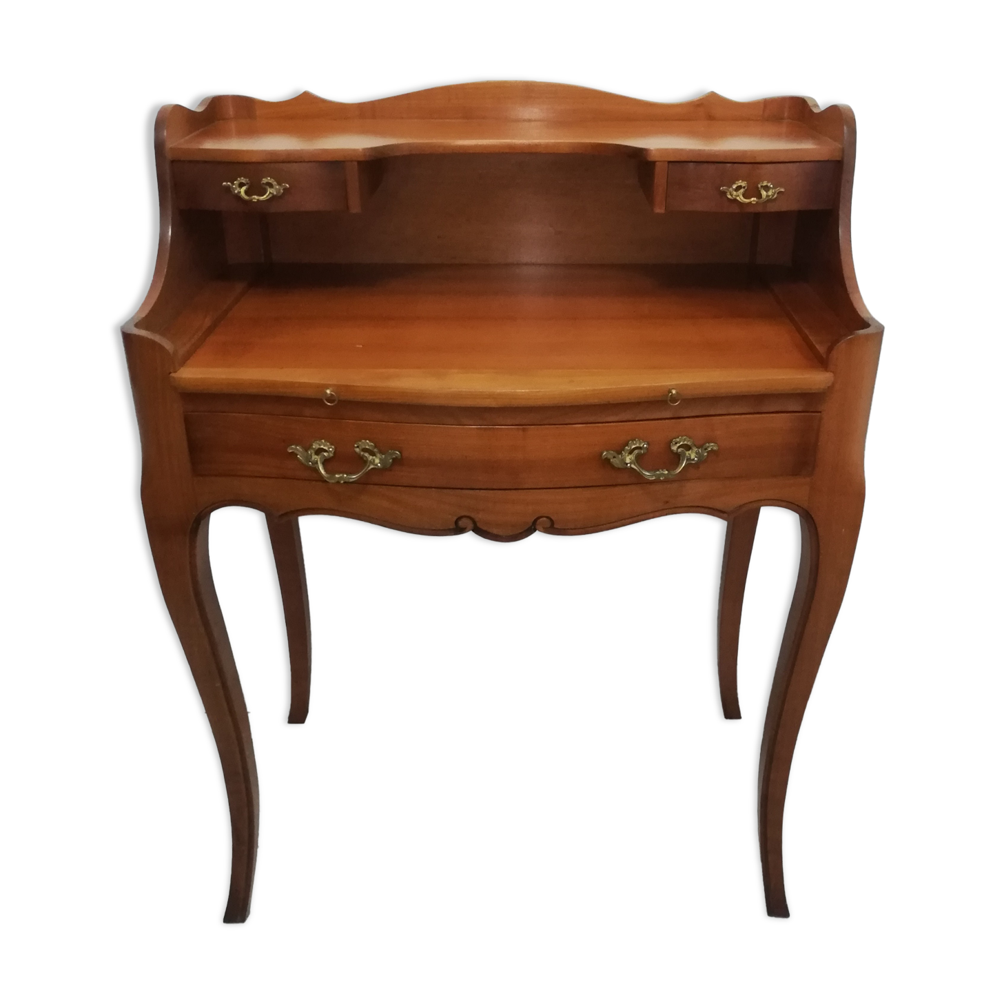 Desk or secretary with slippery tray Louis XV style