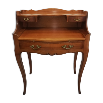 Bureau ou secrétaire à plateau glissant de style Louis XV