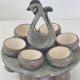 Vintage egg cup holder Ar Seiz Breur