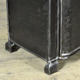 Set of iron bedside tables, circa 1930