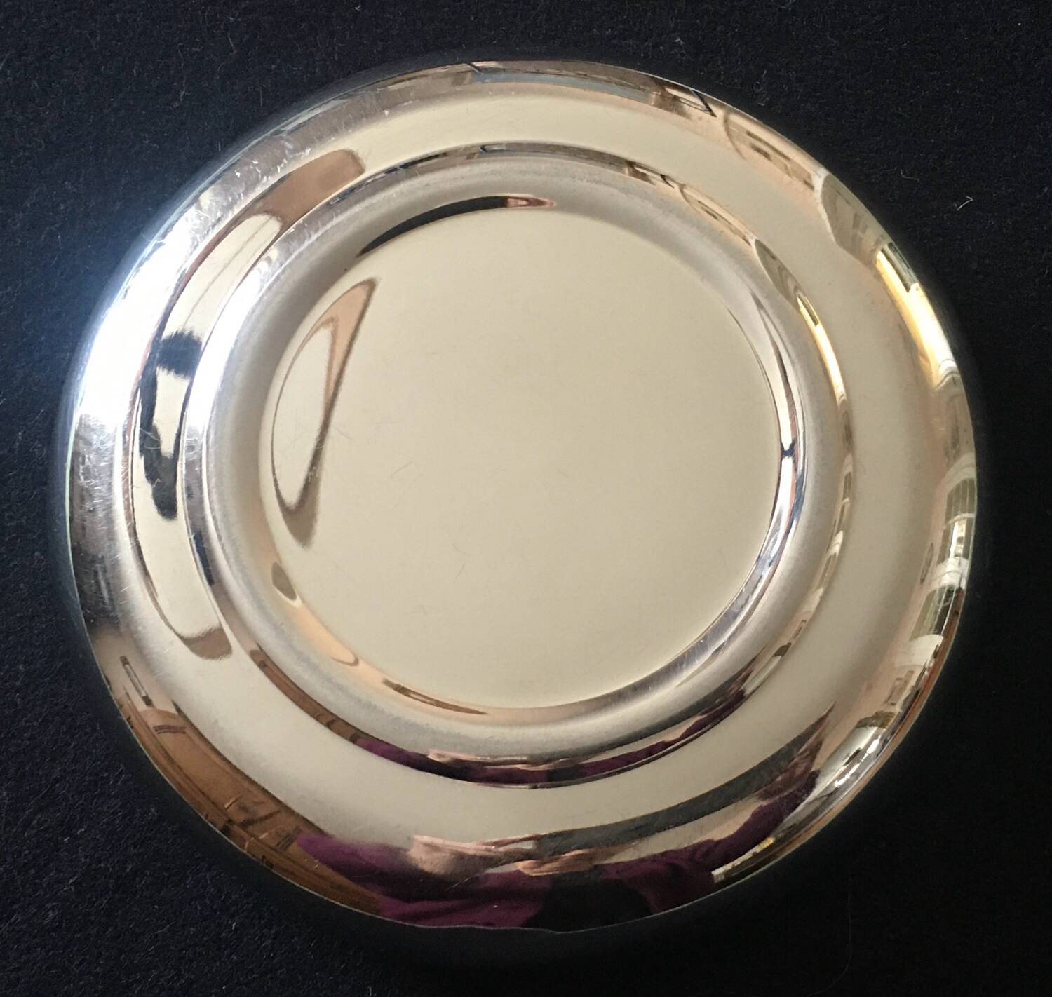 Chrome ashtray - vintage