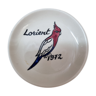 Ceramic cup Lorient ornithology 1972