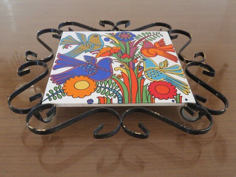 Underside " acapulco " villeroy & boch 70s