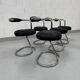 Ensemble de 6 chaises "Cobra" par Giotto Stoppino 70's
